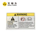 Decal etichetă de avertizare Acces în compartiment 28175 pentru Genie