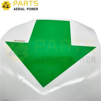 Decal, Săgeată Verde 3078143930 Pentru HAULOTTE
